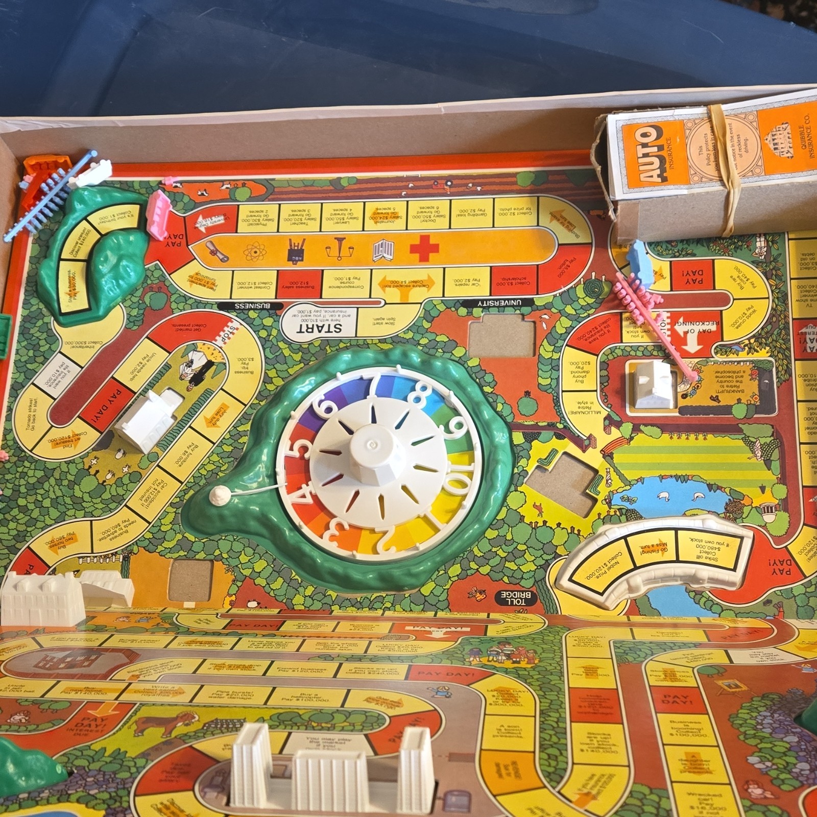 Milton Bradley The Game of Life Board Game, Finance Theme, Spinner, Ages 9-Adult