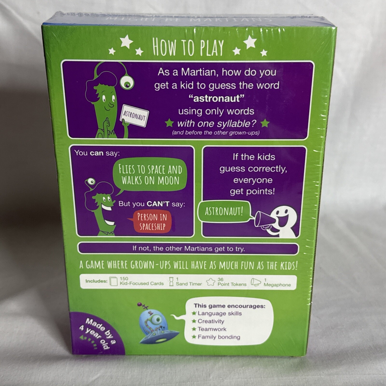 My Parents Might Be Martians Game – Kitten Games – NEW – SEALED