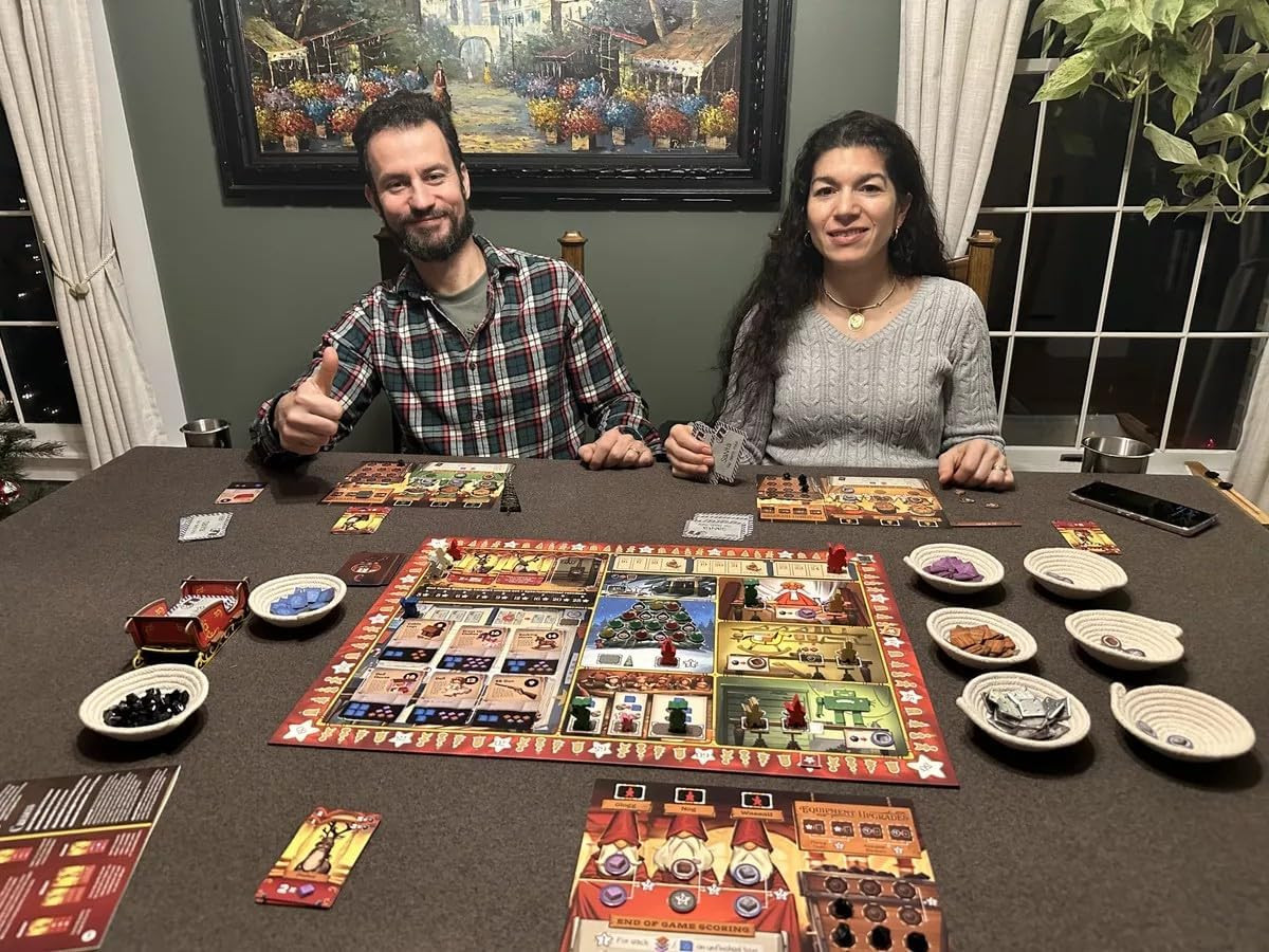Santa’S Workshop Standard Edition – Christmas-Themed Board Game by Elf Creek