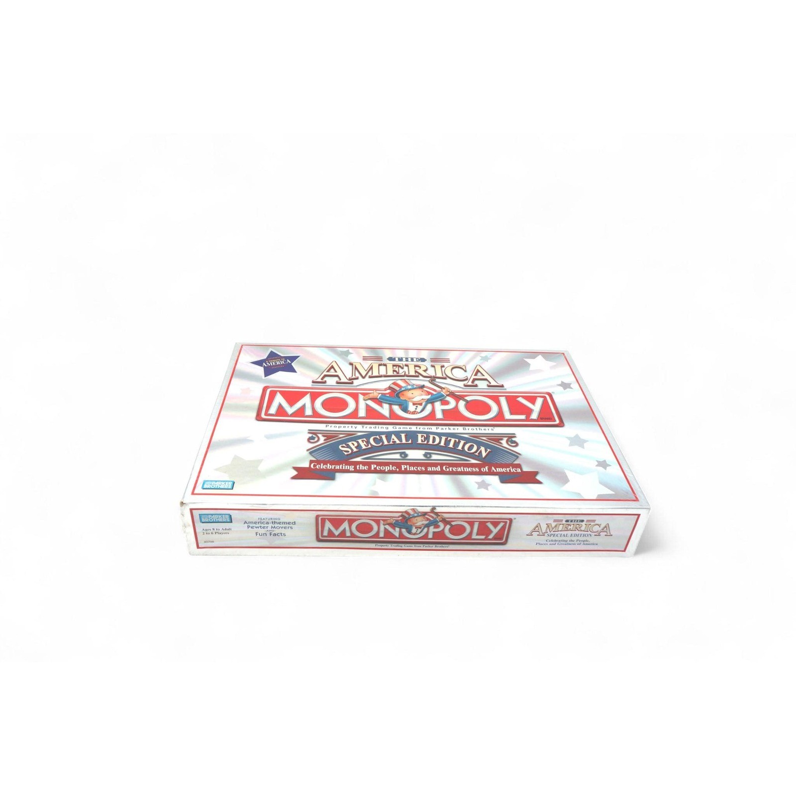 Vtg 2002 America Monopoly Special Edition Board Game Patriotic Edition Complete