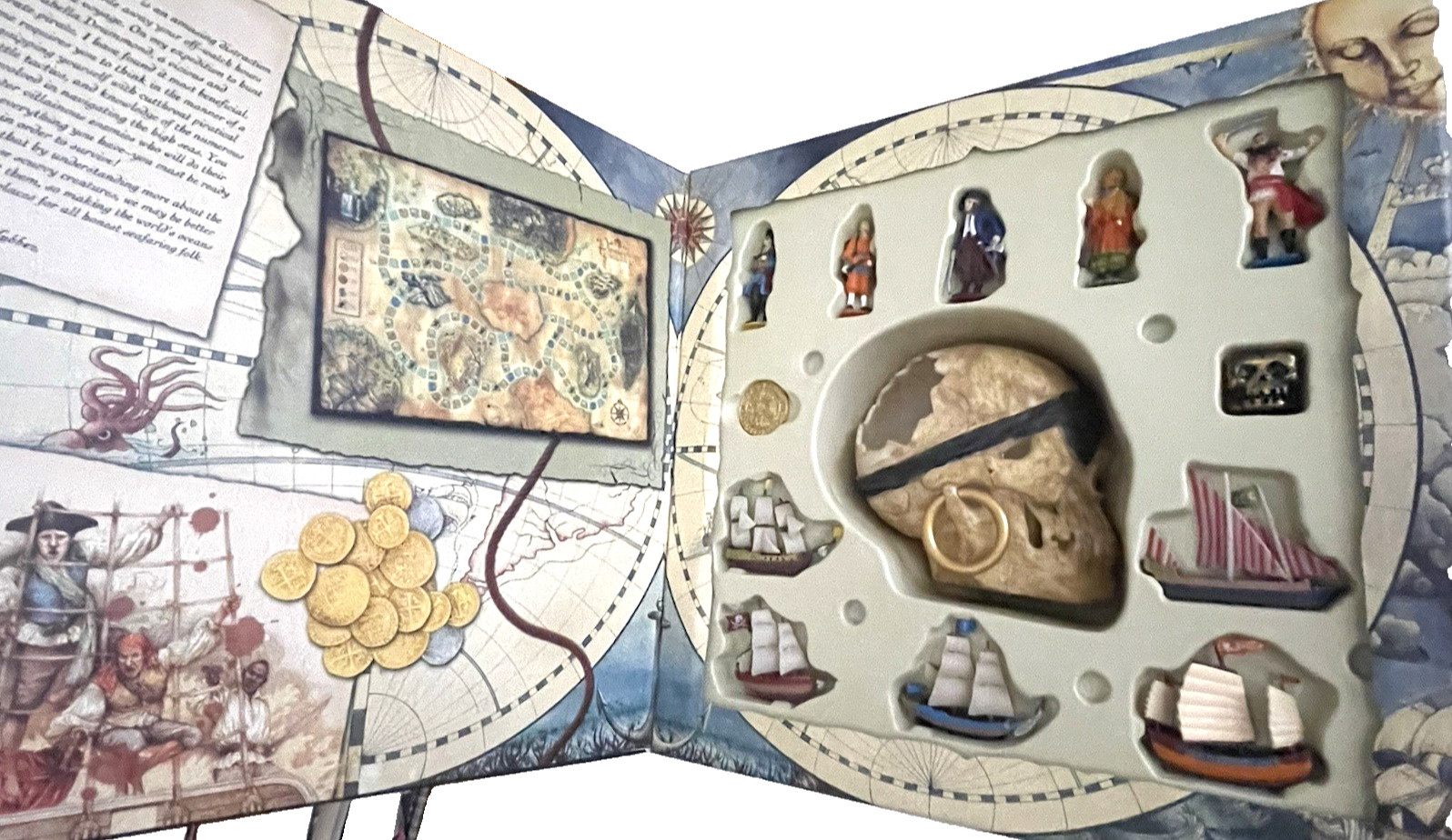 PIRATEOLOGY Board Game 2007 Based On Book Series SABABA Toys NEW OPEN BOX