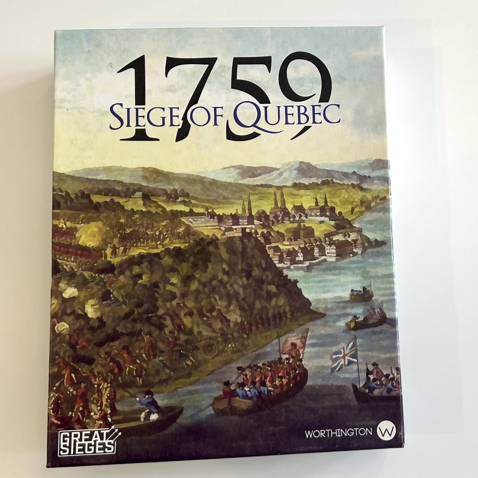 Worthington 1759: Siege of Quebec 1E; Mint, Complete, Unplayed
