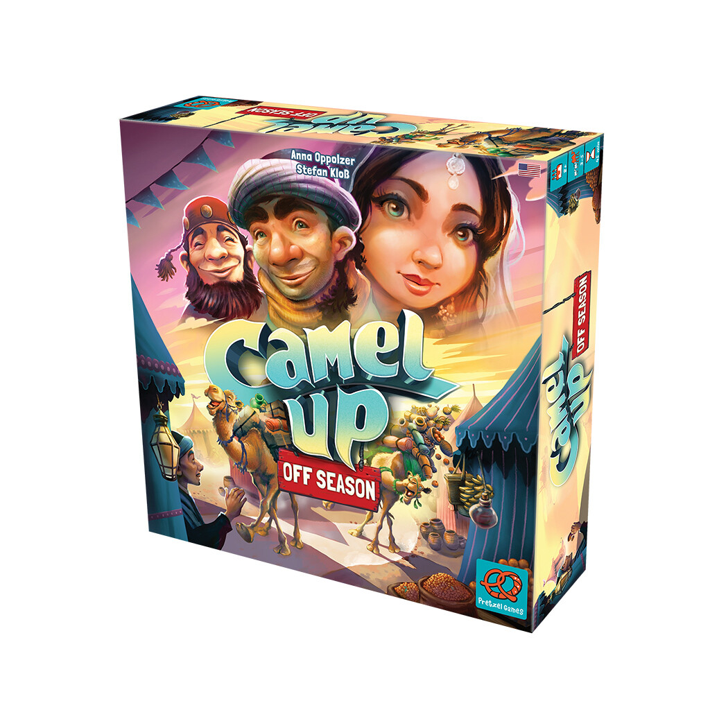 Off Season Camel Up Sequel Board Game Pretzel Games PG2090 Family Party