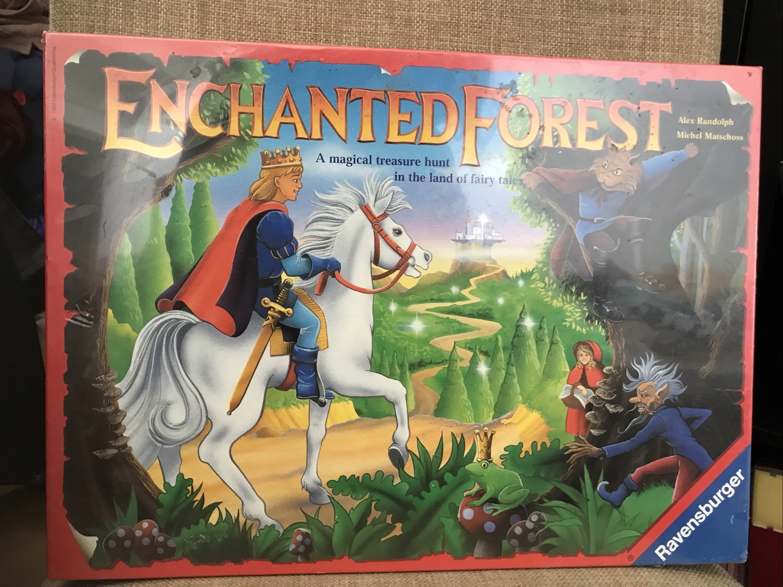 VTG 1994 Enchanted Forest Board Game Ravensburger English Complete SEALED