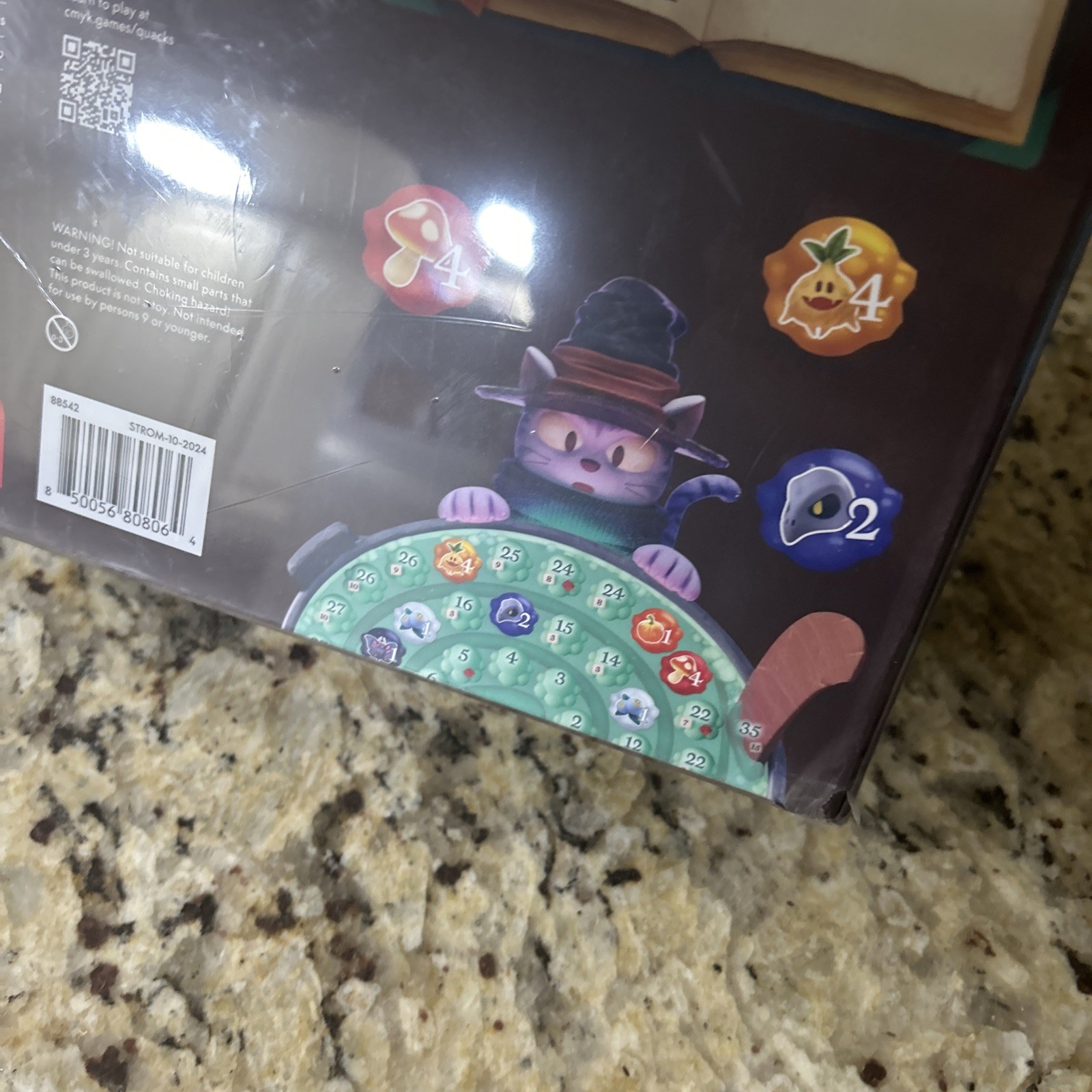 CMYK Quacks Board Game Small Rip At Bottom But New And Sealed