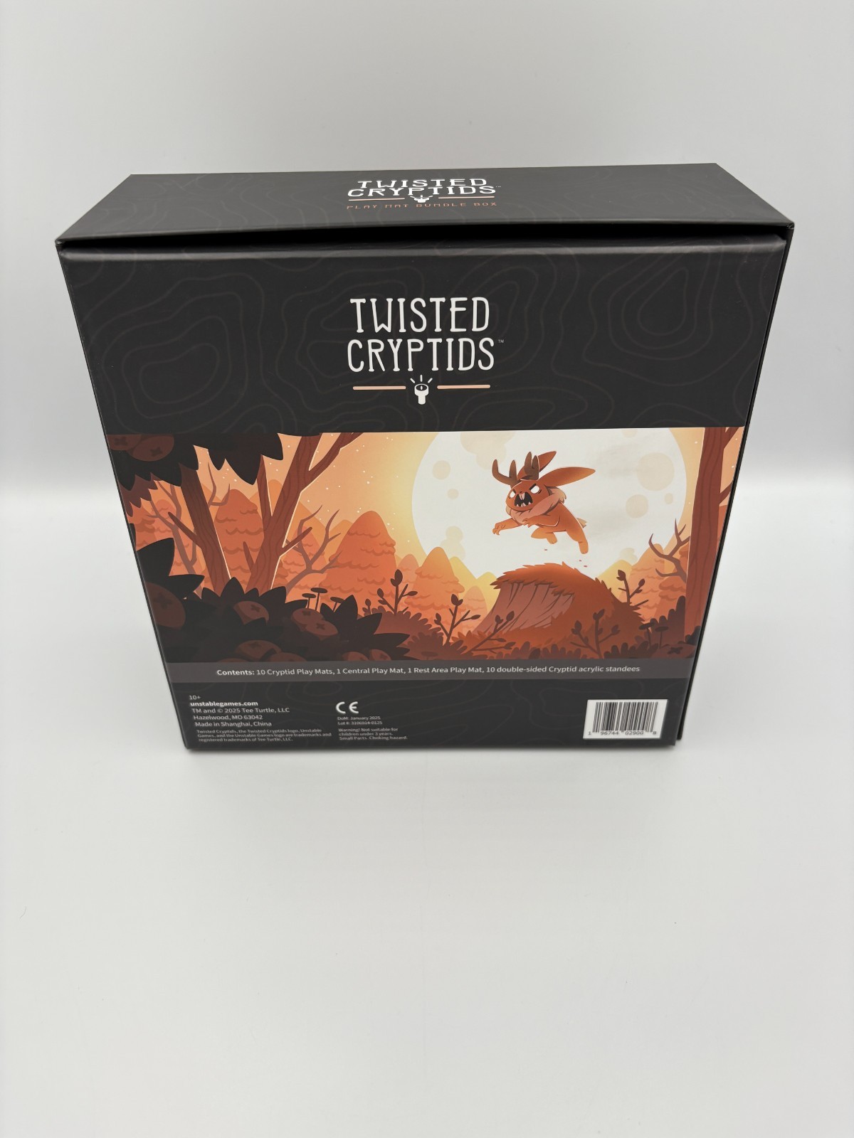 Twisted Cryptids Kickstarter Bundle, Game, Play Mat Bundle, and Cryptid Culture