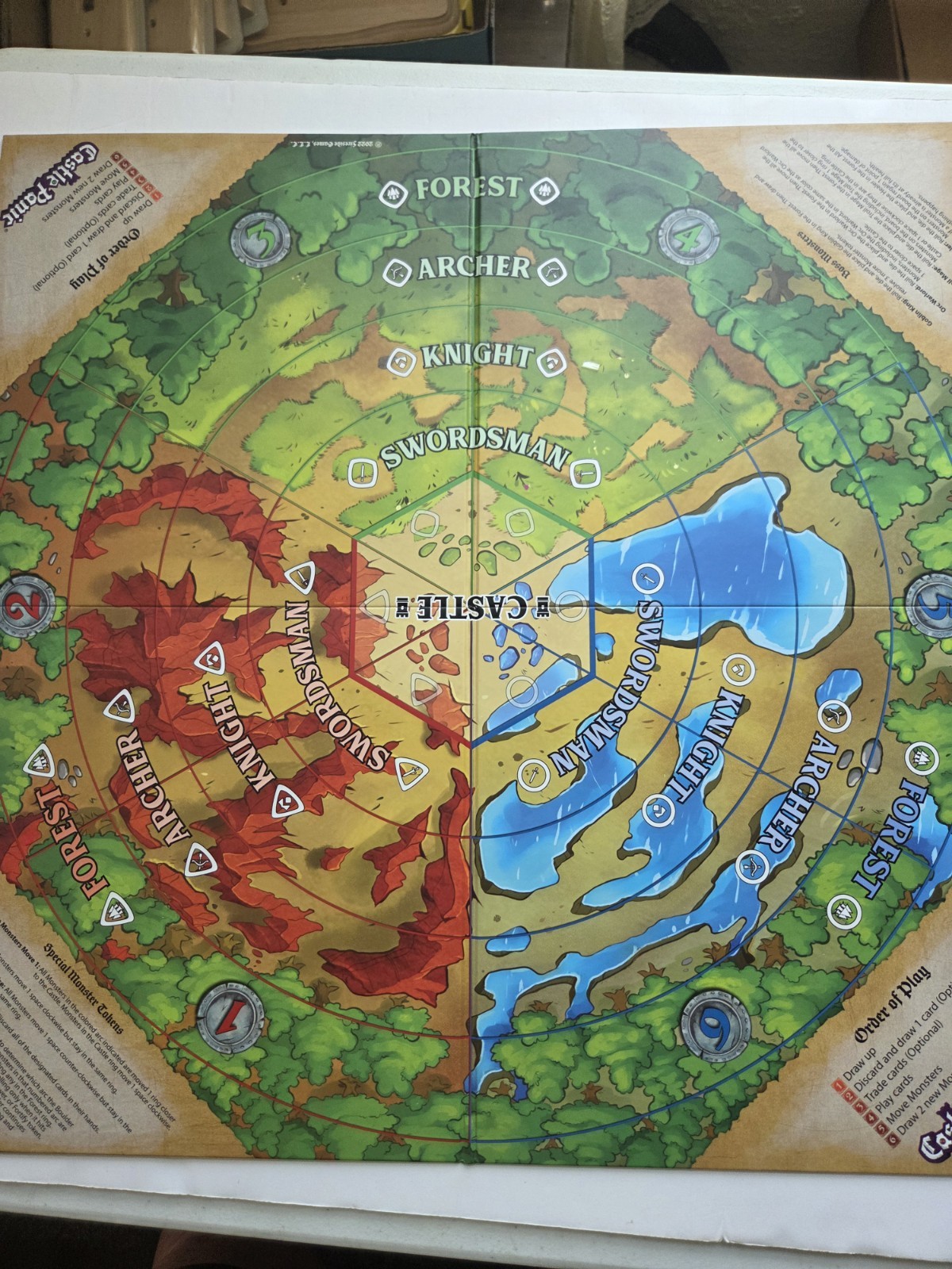 Castle Panic Board Game 2nd Edition By Fireside Games Complete
