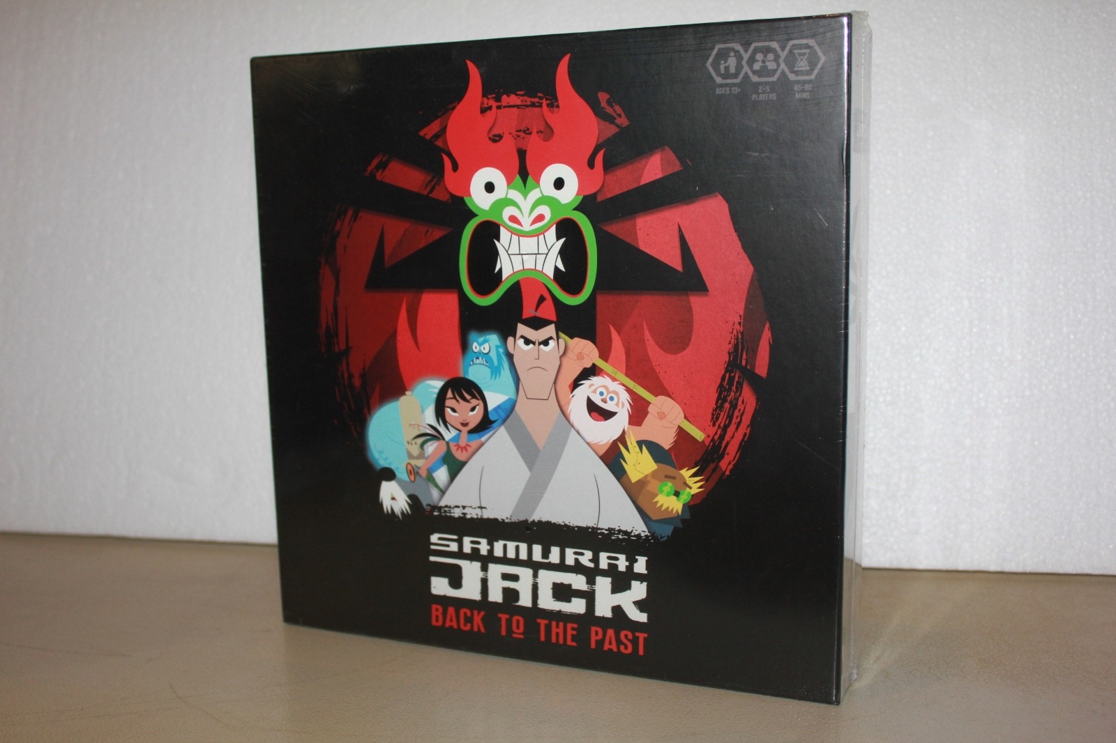 USAopoly Samurai Jack Back To The Past Board Game Cartoon Network NEW/SEALED