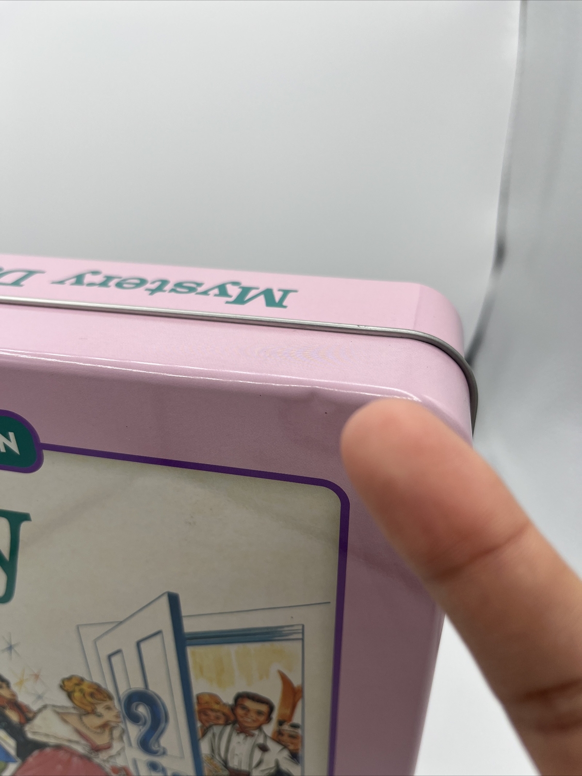 Mystery Date Game Nostalgia Edition Tin -Hasbro 2014 Meet Your Secret Admirer
