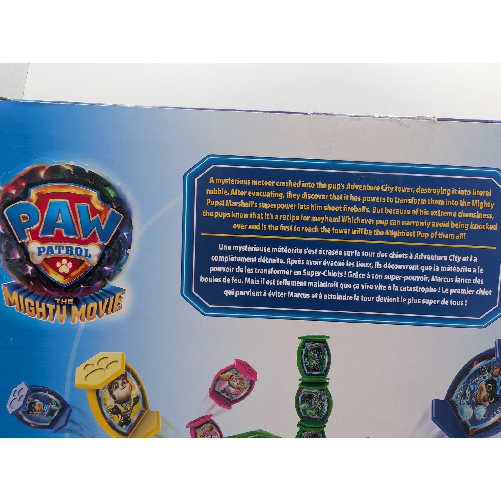 Paw Patrol The Mighty Movie Meteor Mayhem Game Spin Master New Sealed