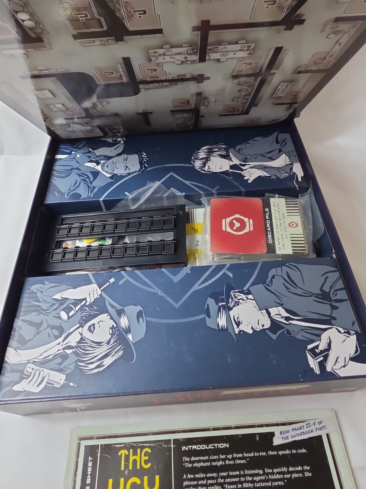 THE INITIATIVE COOPERATIVE STRATEGY BOARD GAME COMPLETE 2020