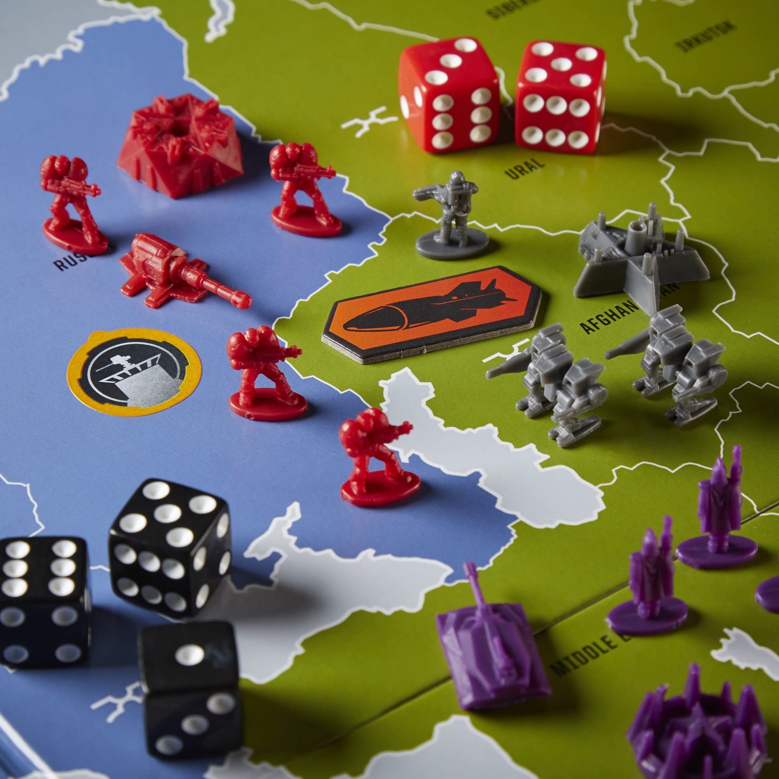 Risk Legacy Board Game Modern Warfare Strategy Legacy Gameplay for 3-5 Players
