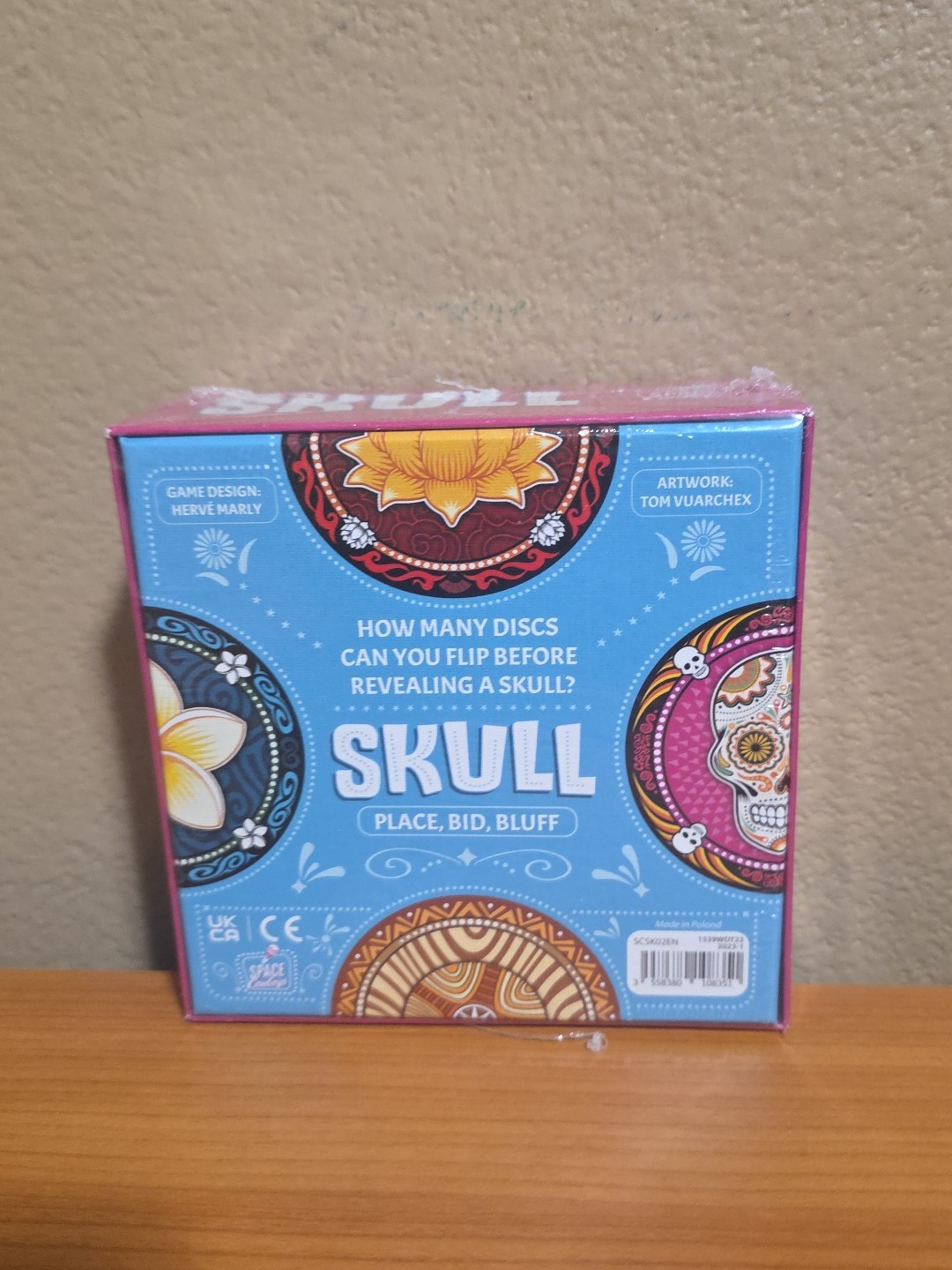 Skull Board Game – Bluffing & Bidding Party Games for Adults & Teens, Skulls NEW