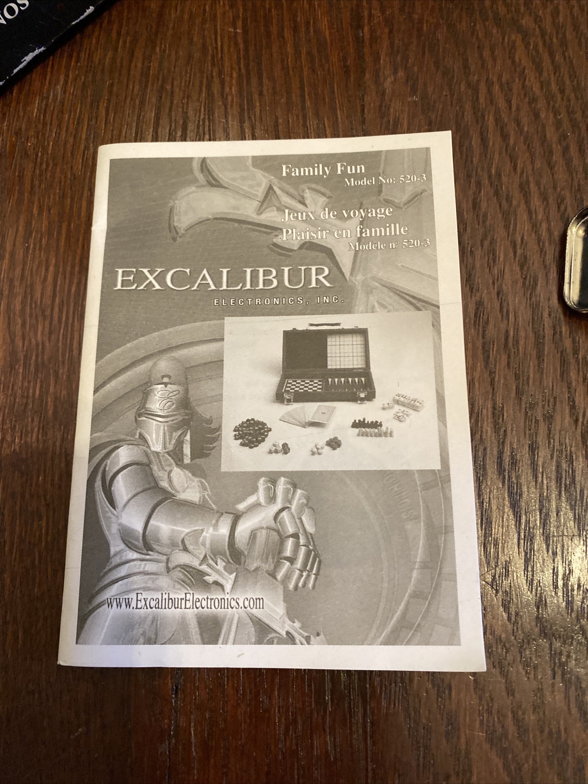 Family Fun 7-in-1 Travel Games By Excalibur Electronics New In Box