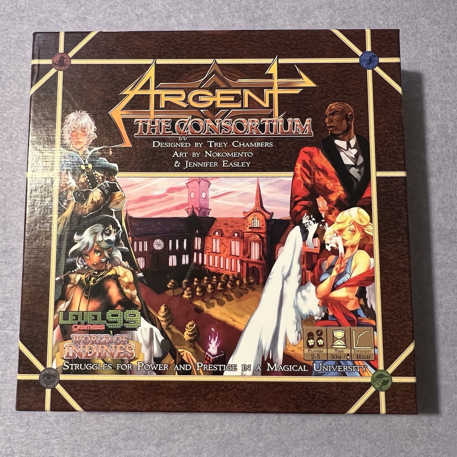 World of Indines Level 99 Games Argent The Consortium 2015 Complete