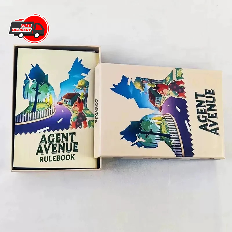 Agent Avenue Board Game – Nerdlab Games – New & Sealed Christian Kudahl*