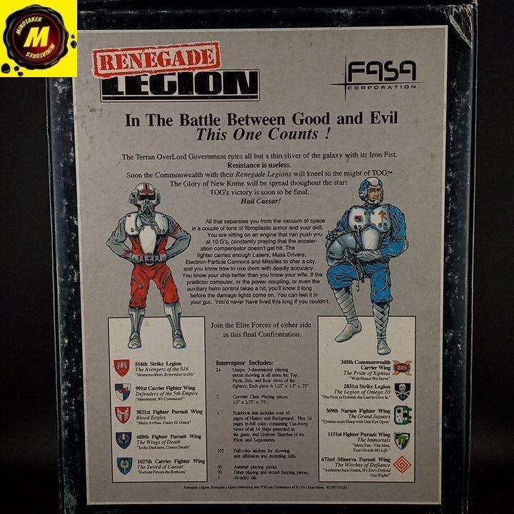 Renegade Legion: Interceptor – The First Line of Defense (Boxed Set) (5101) -…