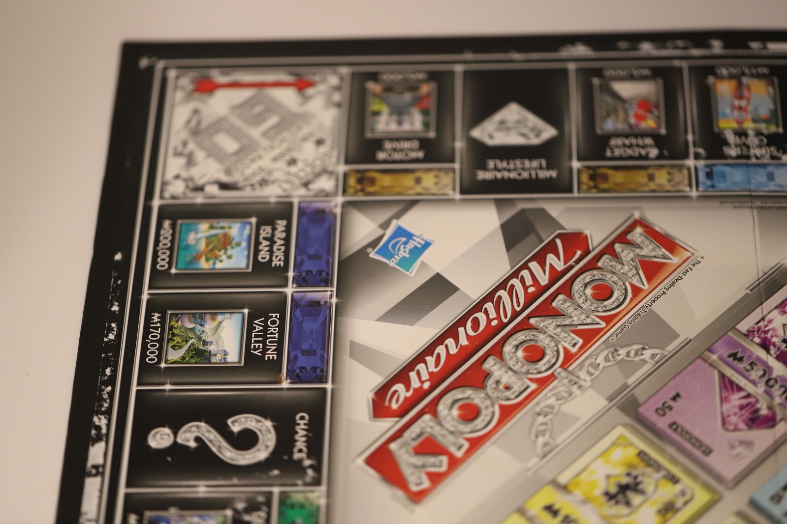 Monopoly: Millionaire Edition Board Game – First to a Million Wins Luxury Theme