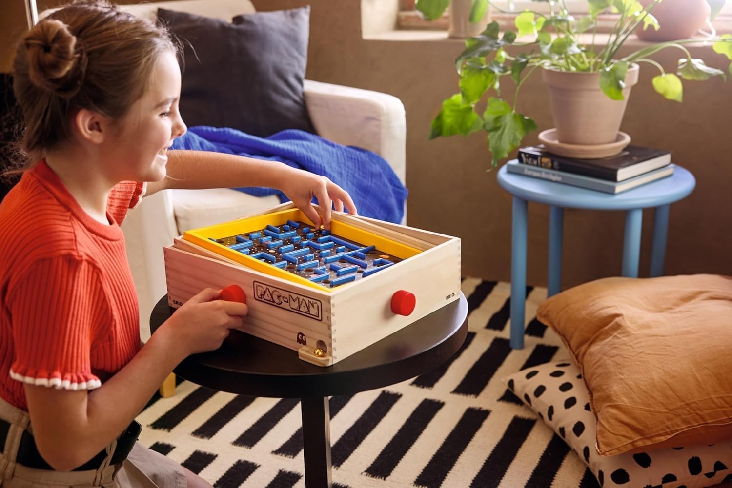 BRIO 34065 PAC Man Labyrinth Game Classic Wooden