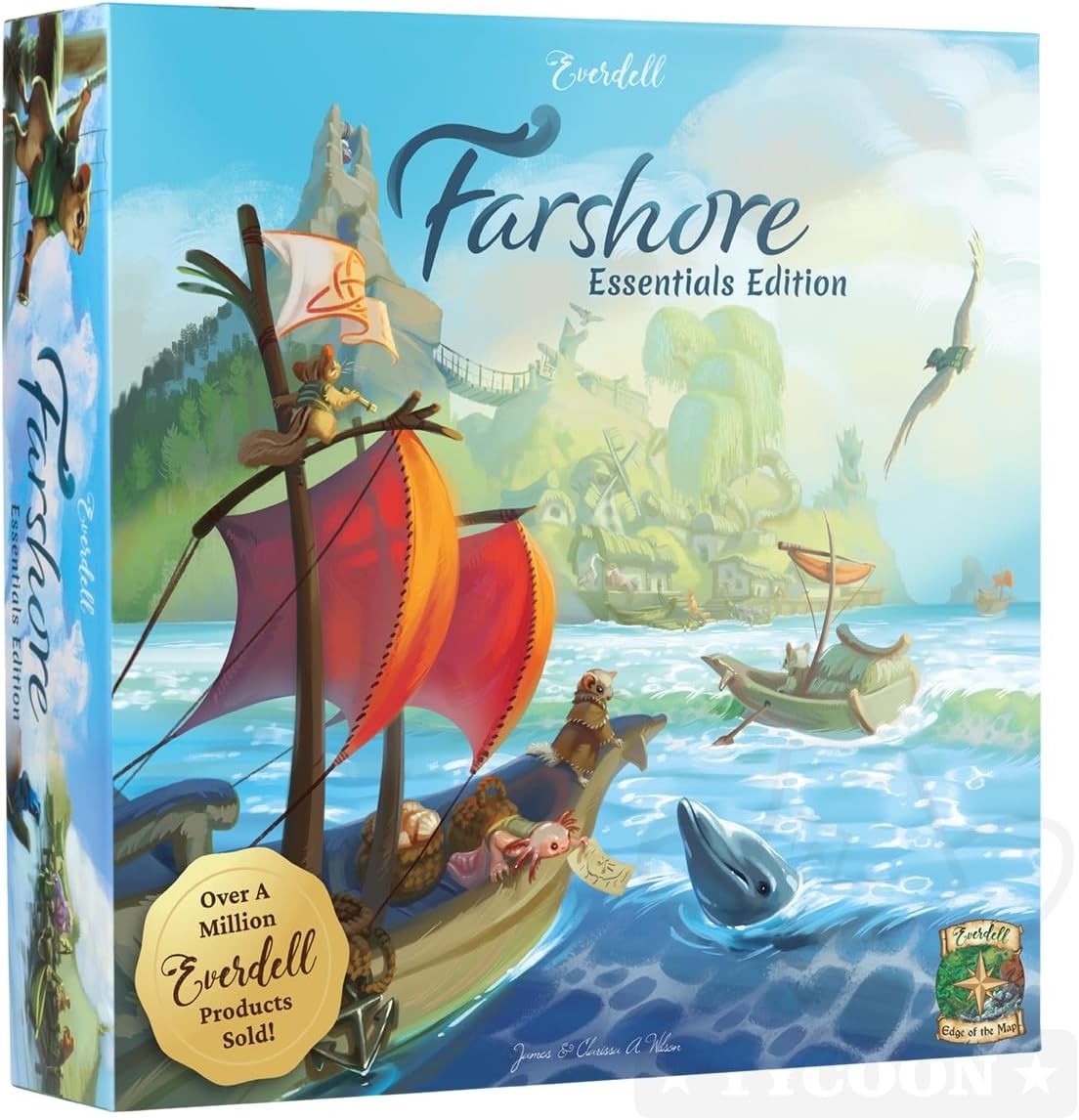Everdell Farshore Essentials Edition Game – New, Sealed – Ships Fast