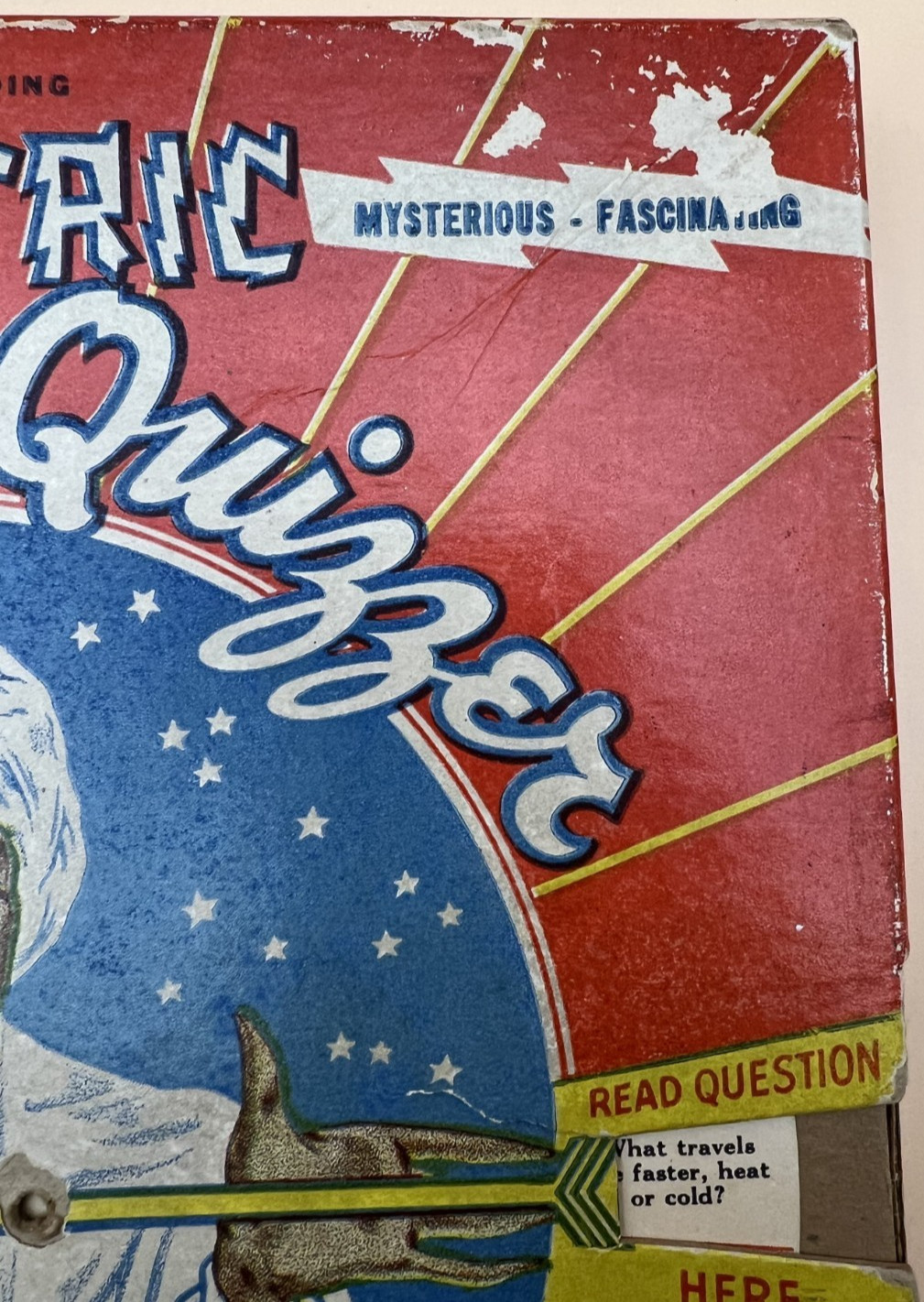 Vintage 1950s/60s Electric WHIZZER QUIZZER Game Rex Products USA