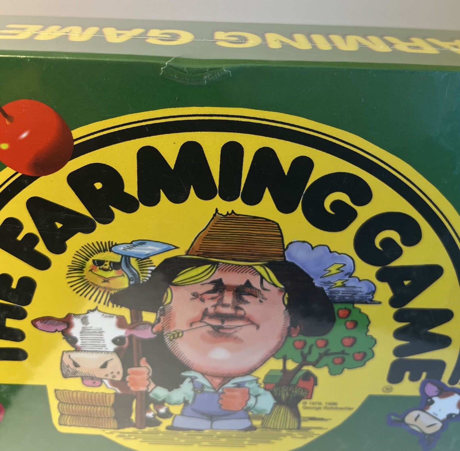 The Farming Game Harvest the Fun Board Game New Sealed 1996