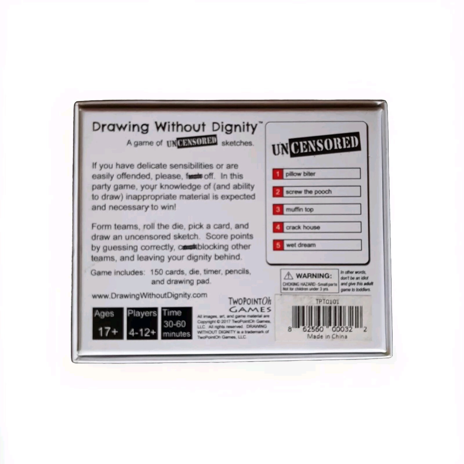 Drawing Without Dignity: a Game of Uncensored Sketches Adult Pictionary Complete
