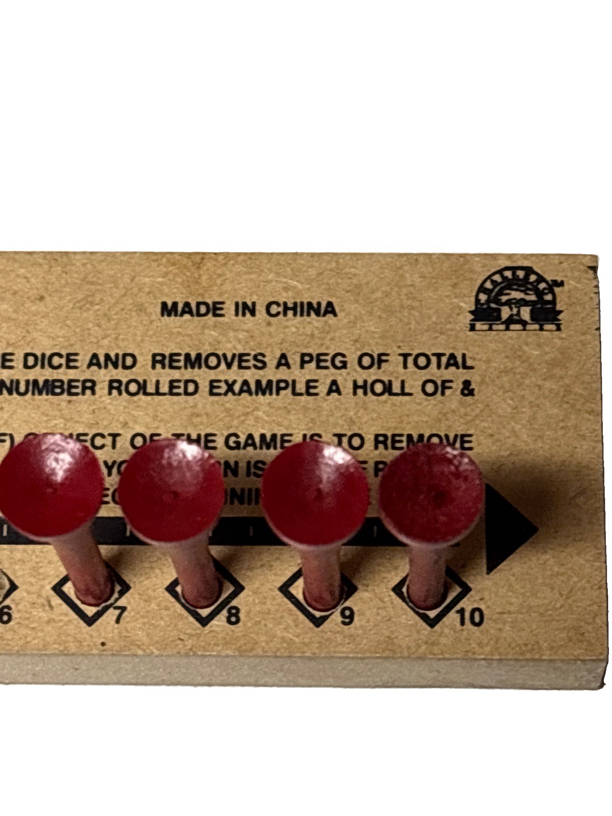 Brain Teaser IQ Tester Wood Peg Games Set Of 2
