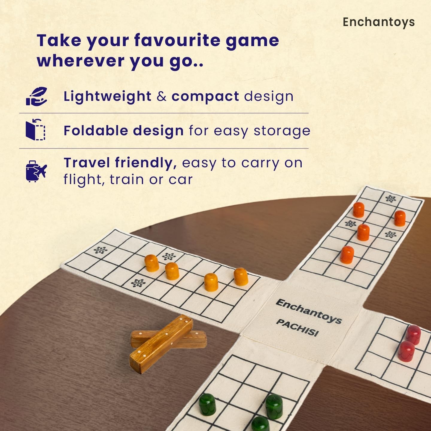 Indian Ludo Chausar Pagade Thayam Chaupar Sokkattan Aksha Kreeda Dayakattam