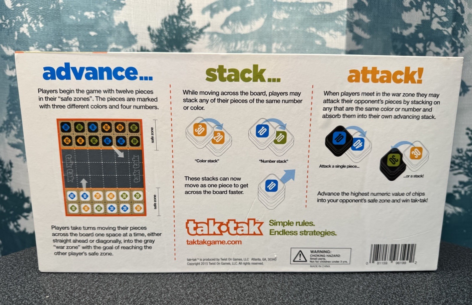 Tak Tak Strategy Tactical Board Game – NEW/SEALED