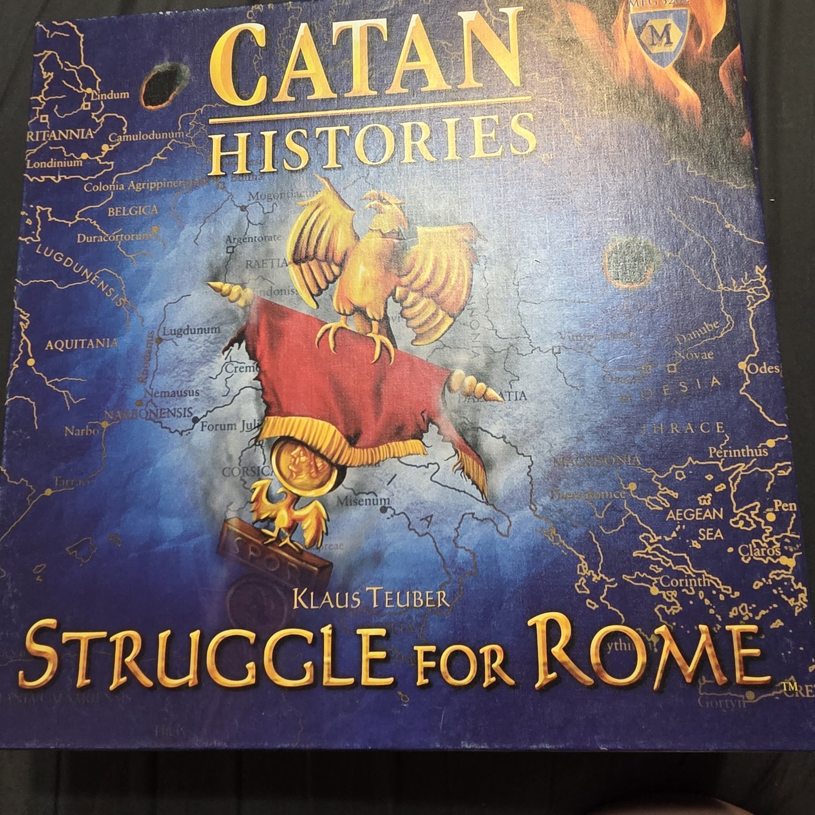 Mayfair Games Catan Histories Struggle for Rome Board Game 3-4 Players Ages 10+