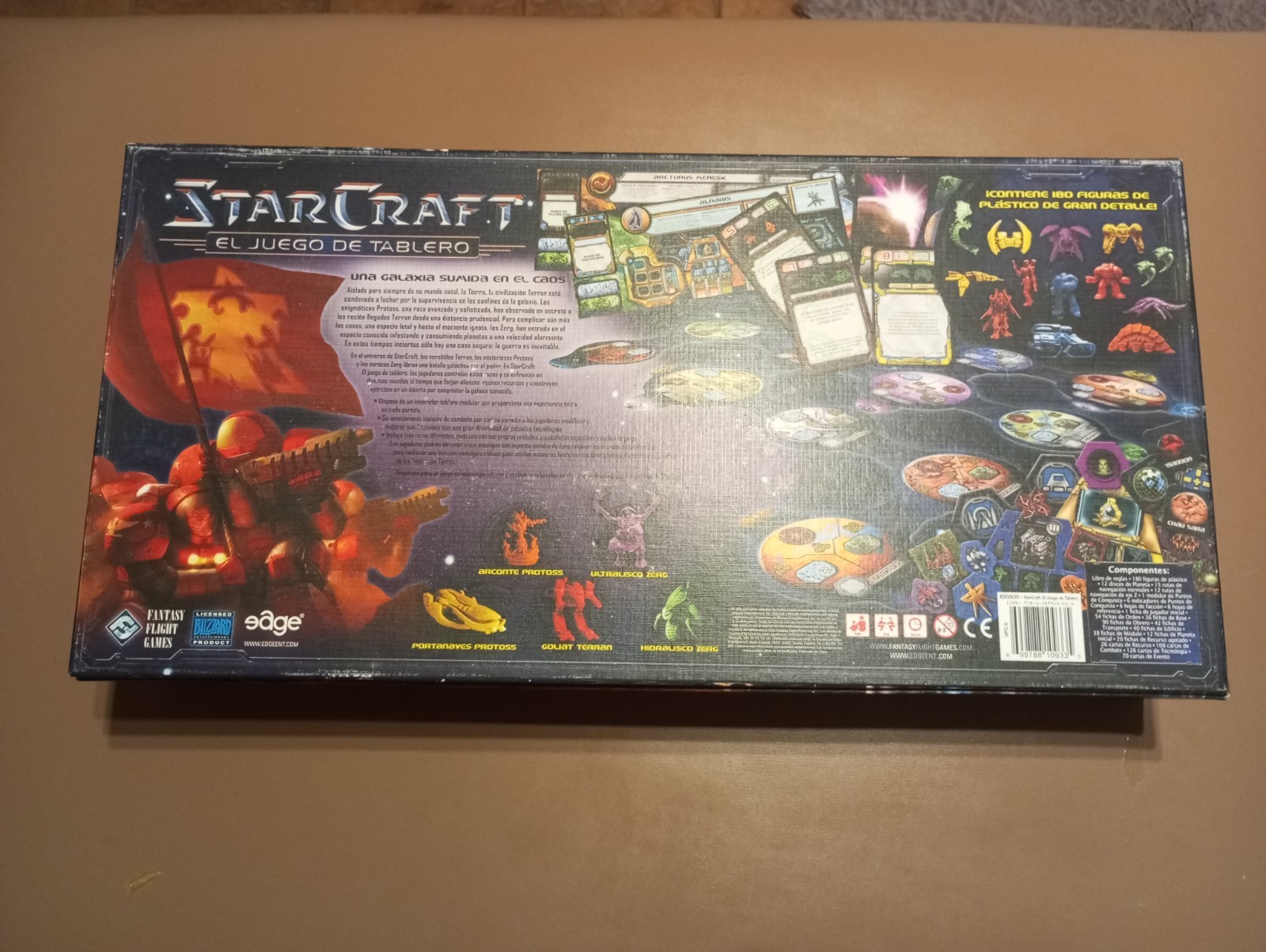 Starcraft FFG The Boardgame Box Spanish NEW without shrink