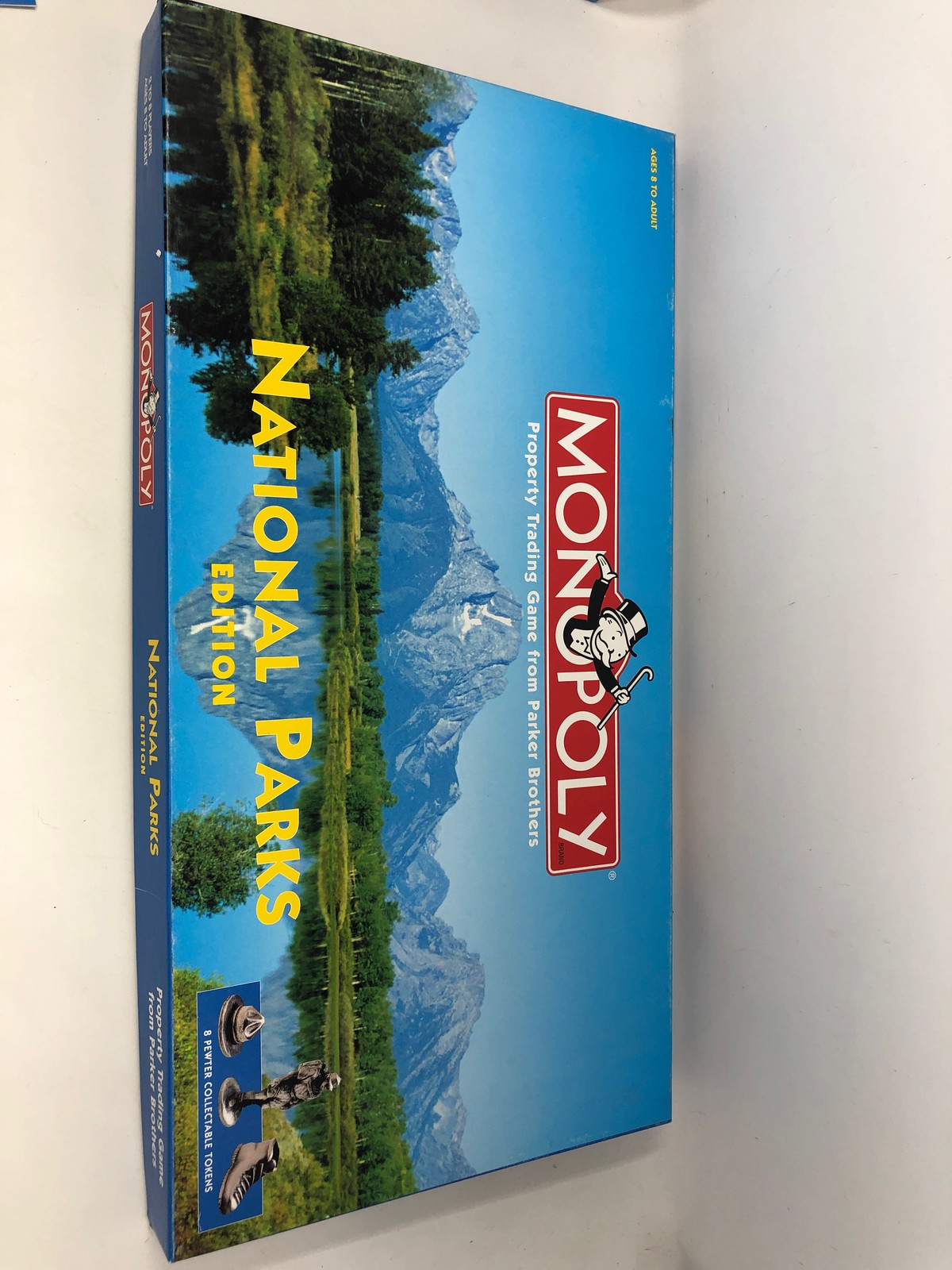 National Parks Monopoly Family Board Game, for 2 to 8 Players