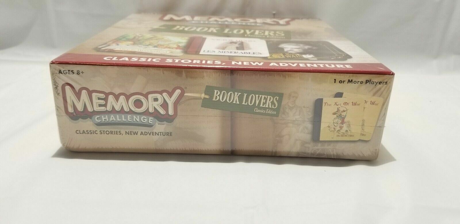 Memory Challenge Book Lovers Classic Edition Factory Sealed, New USAopoly Hasbro