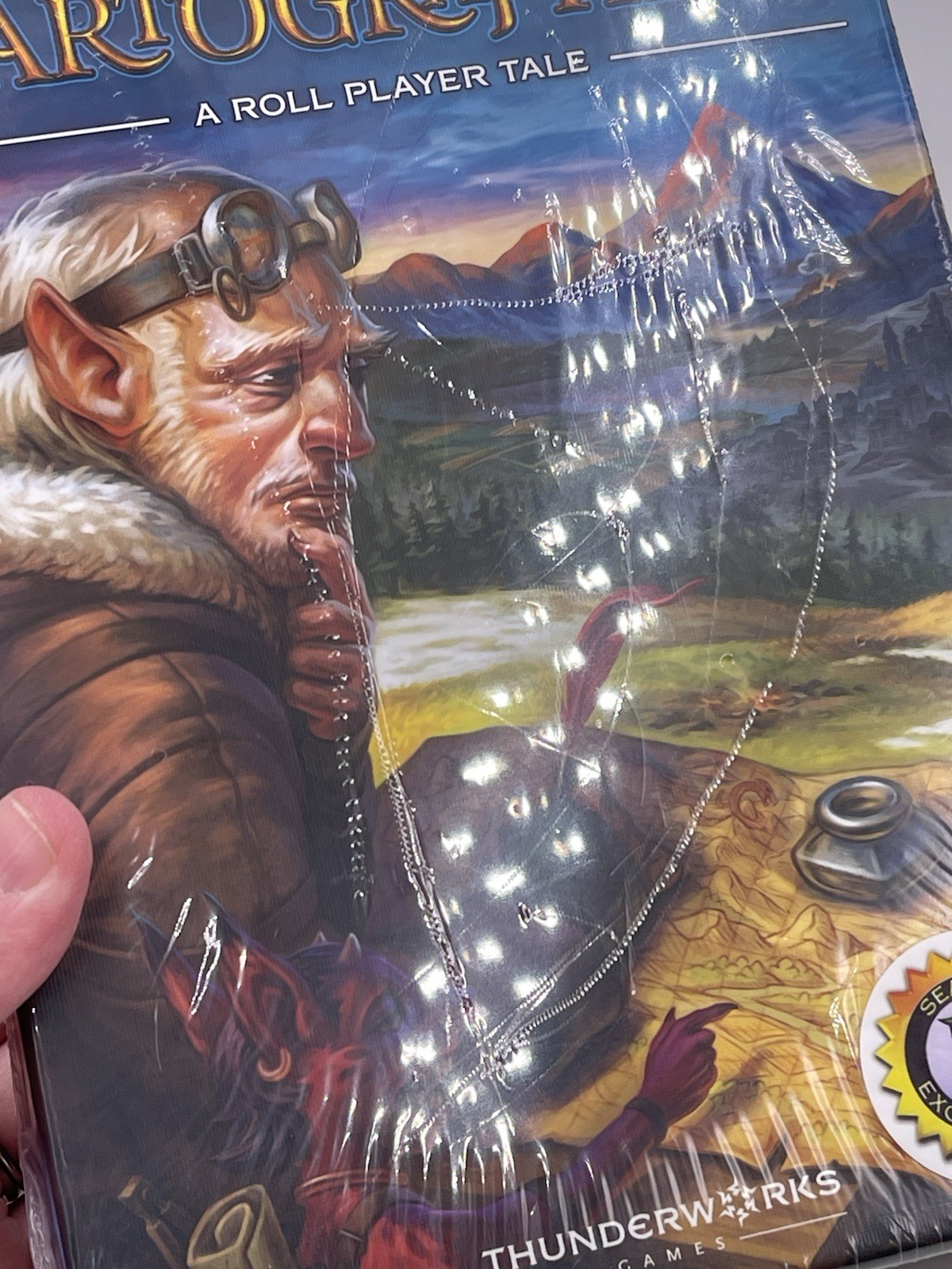 Jordy Adan Cartographers A Roll Player Tale Board Game New Sealed