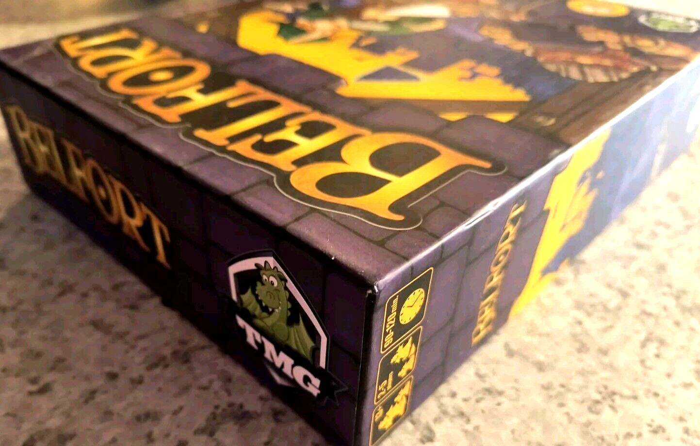 BELFORT By Tasty Minstrel Games TMG 1st Edition Out Of Print Complete MINT
