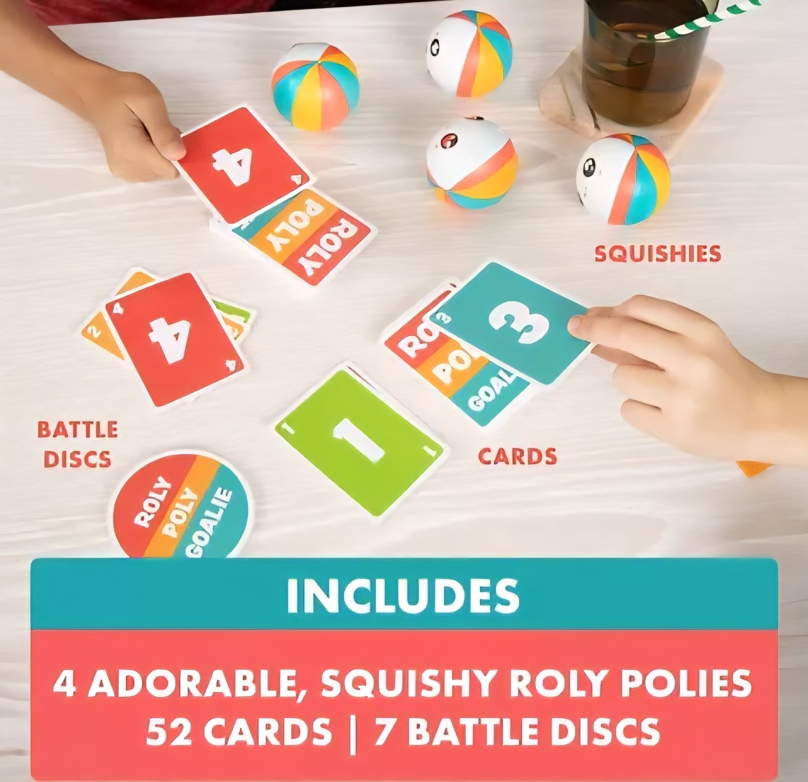 Kitten Games Roly Poly Goalie Board Game Family Bonding Counting Skills New