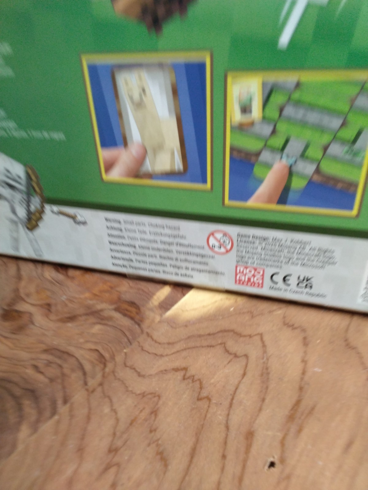 Minecraft Labyrinth Board Game 2-4 Players Age 7 An Up Sliding Maze Mechanics