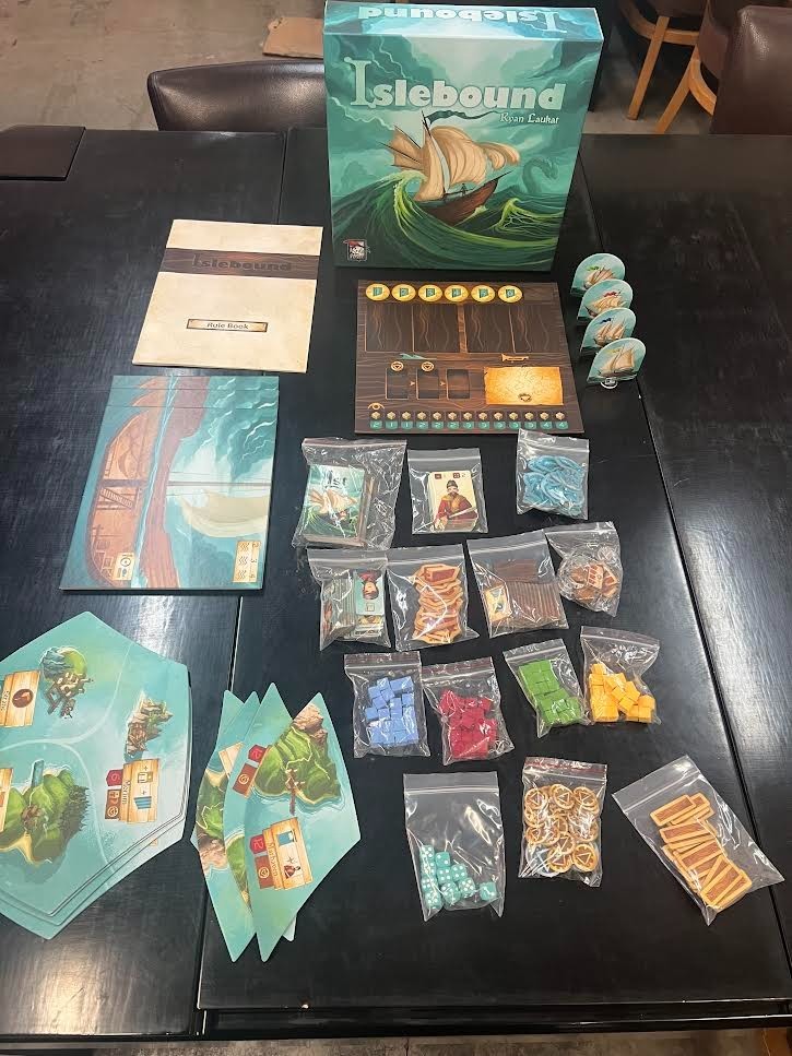 Islebound Baord Game – Red Raven Games – Ryan Laukat