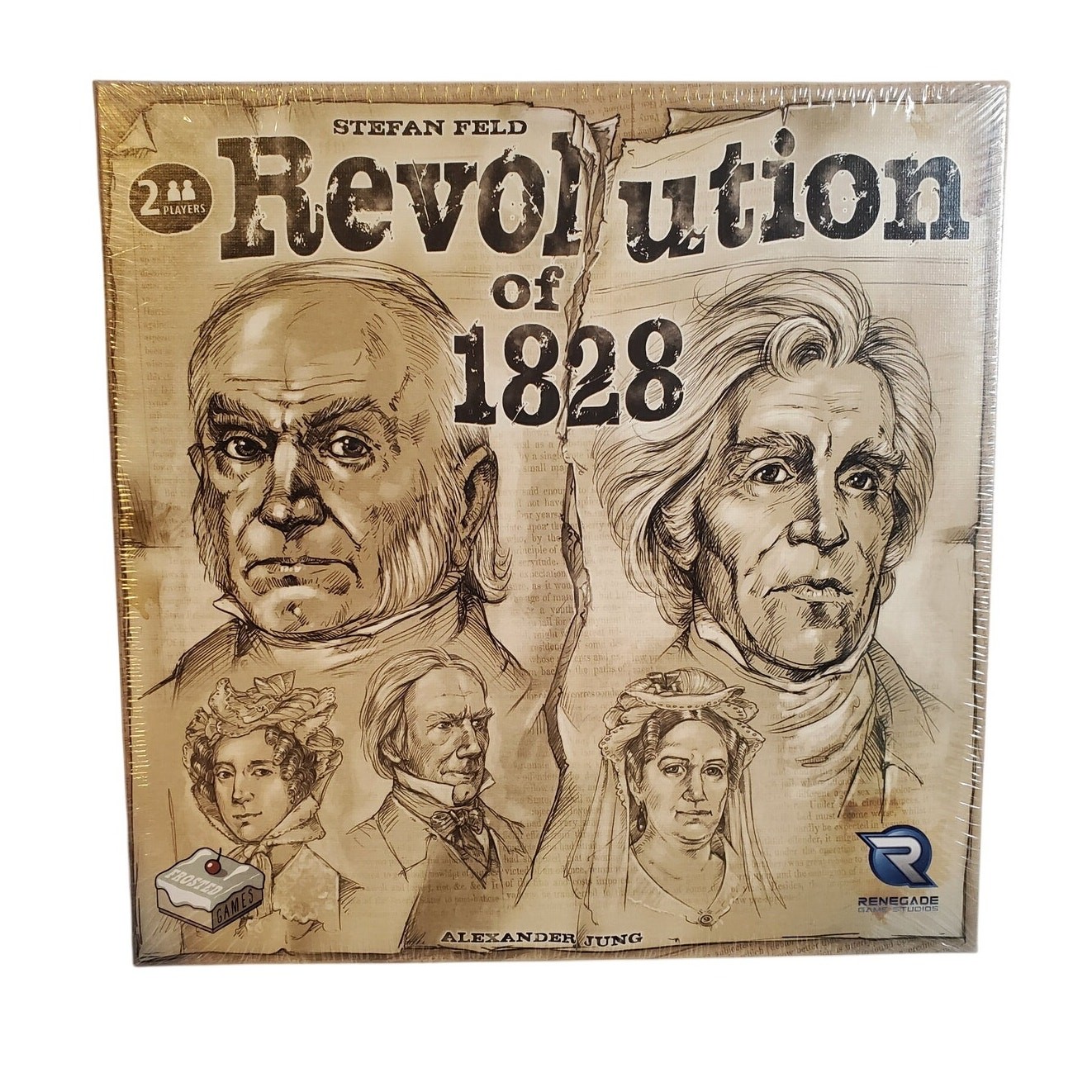 Revolution of 1828 Board Game – 2 to 2 Players