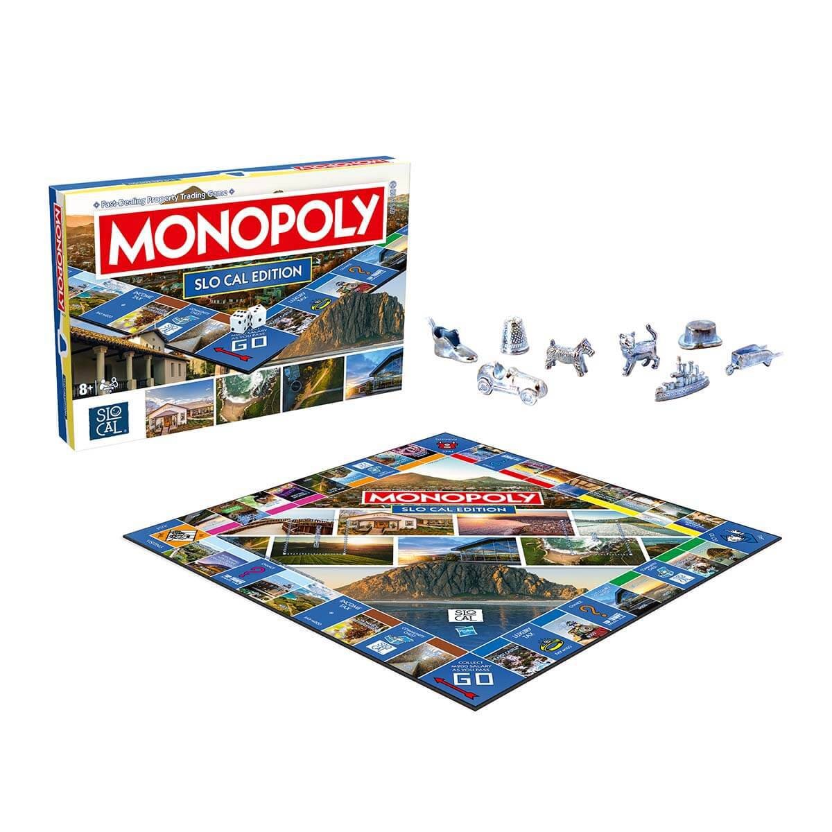 SLO CAL, CA Monopoly Board Game