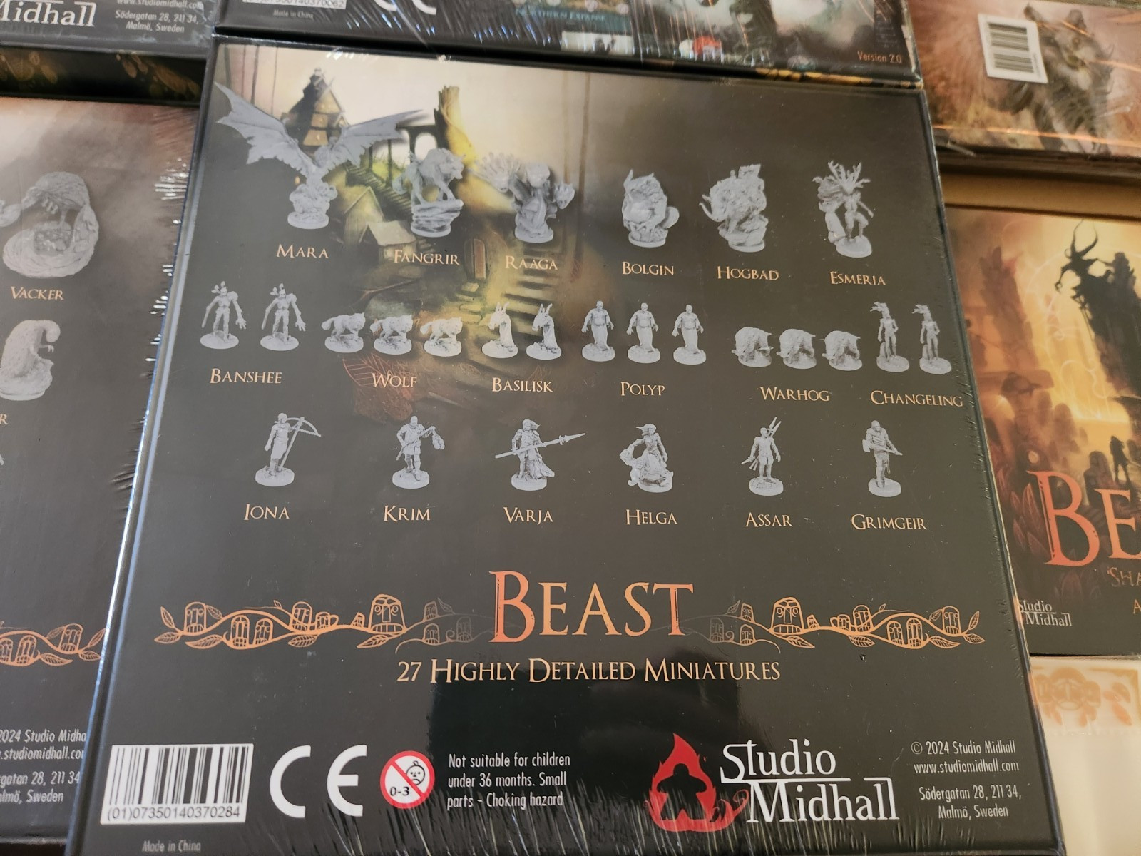 Beast & Shattered Isles Board Game – Gamefound Deluxe Pledge w/ Minis & Extras