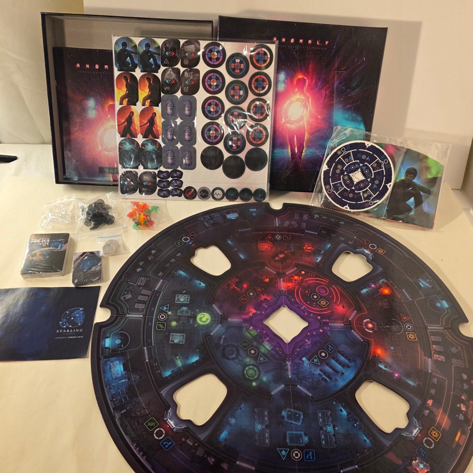 Anomaly Board Game Open Box Never Played Unpunched