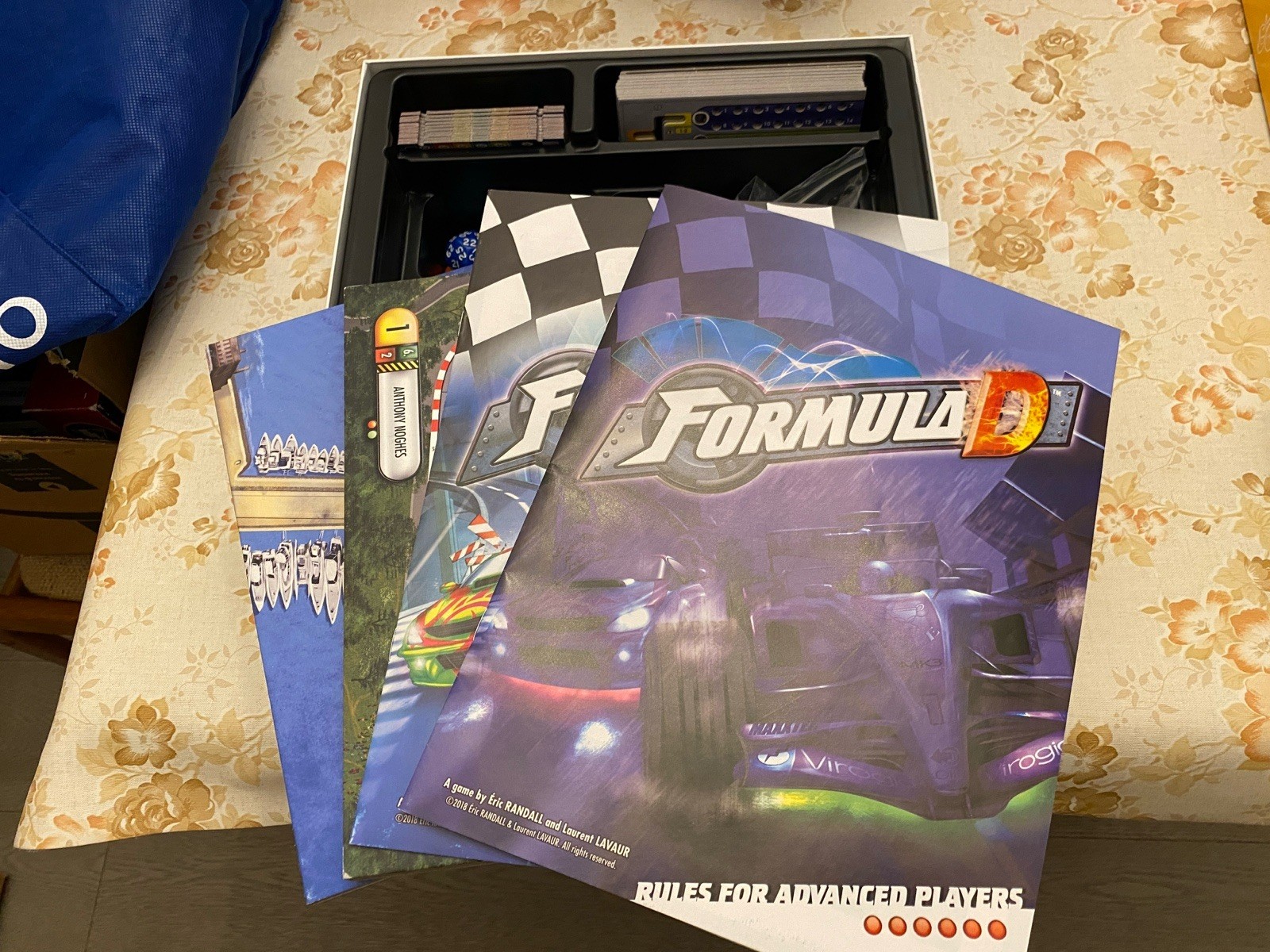 Formula D Board Game – *COMPLETE VERY GOOD!* (Casual Family Dice Indy Car Race)