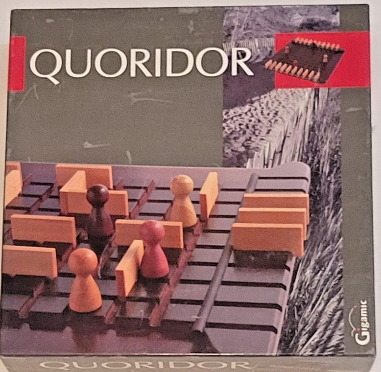 Quoridor Board Game 1997 Vintage Gigamic Strategy Game