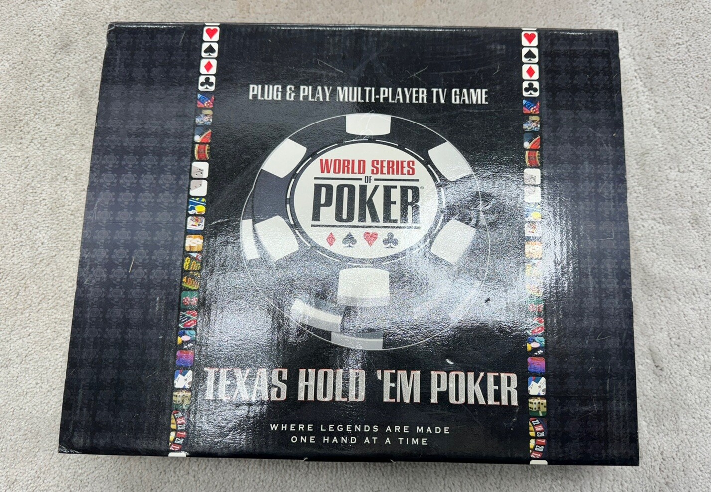 TABOO, DRINKO THE DRINKING GAME, WORLD SERIES OF POKER TV PLUG & PLAY TEXAS HOLD