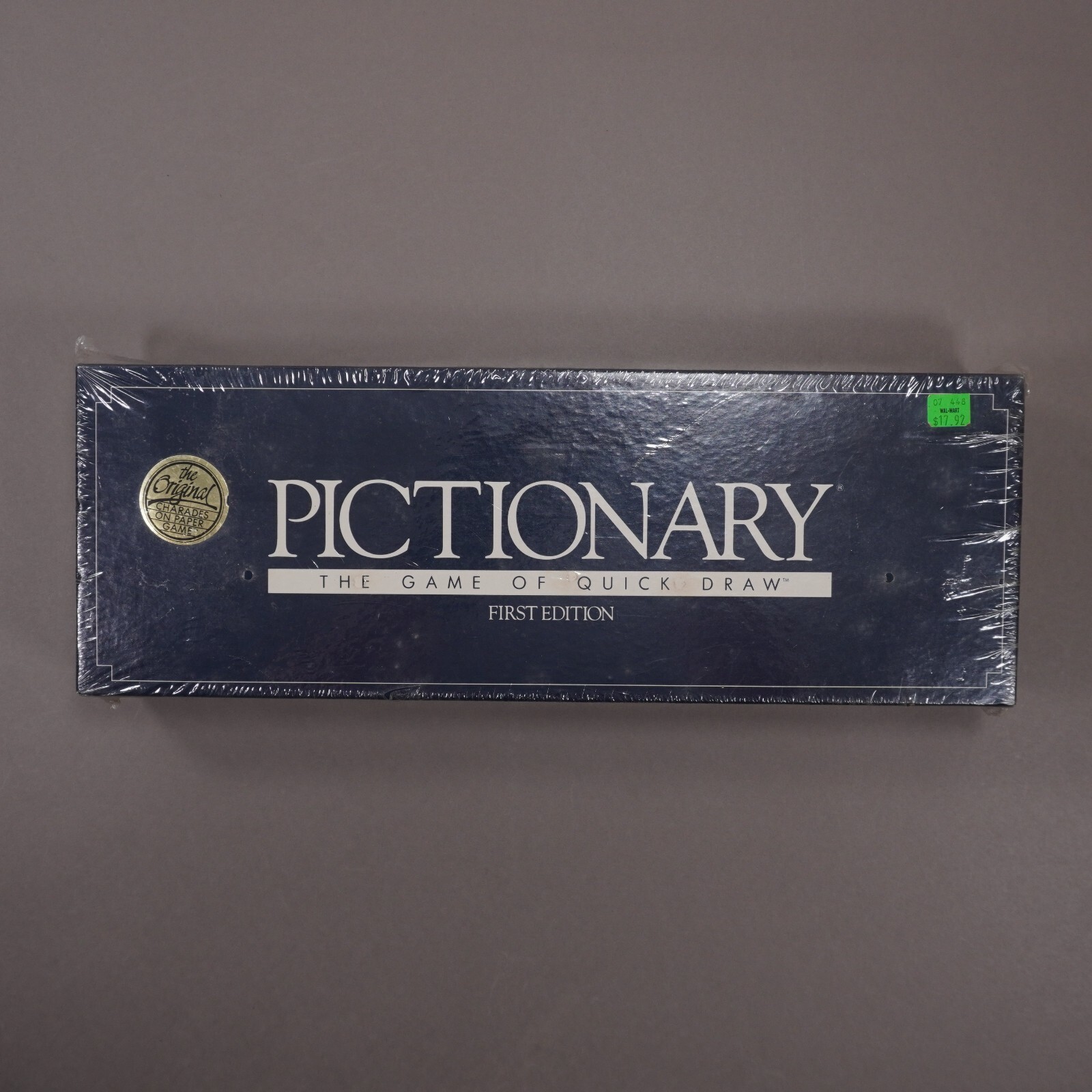 NEW Vintage PICTIONARY First Edition 1985 Board Game Factory Sealed 80s 90s