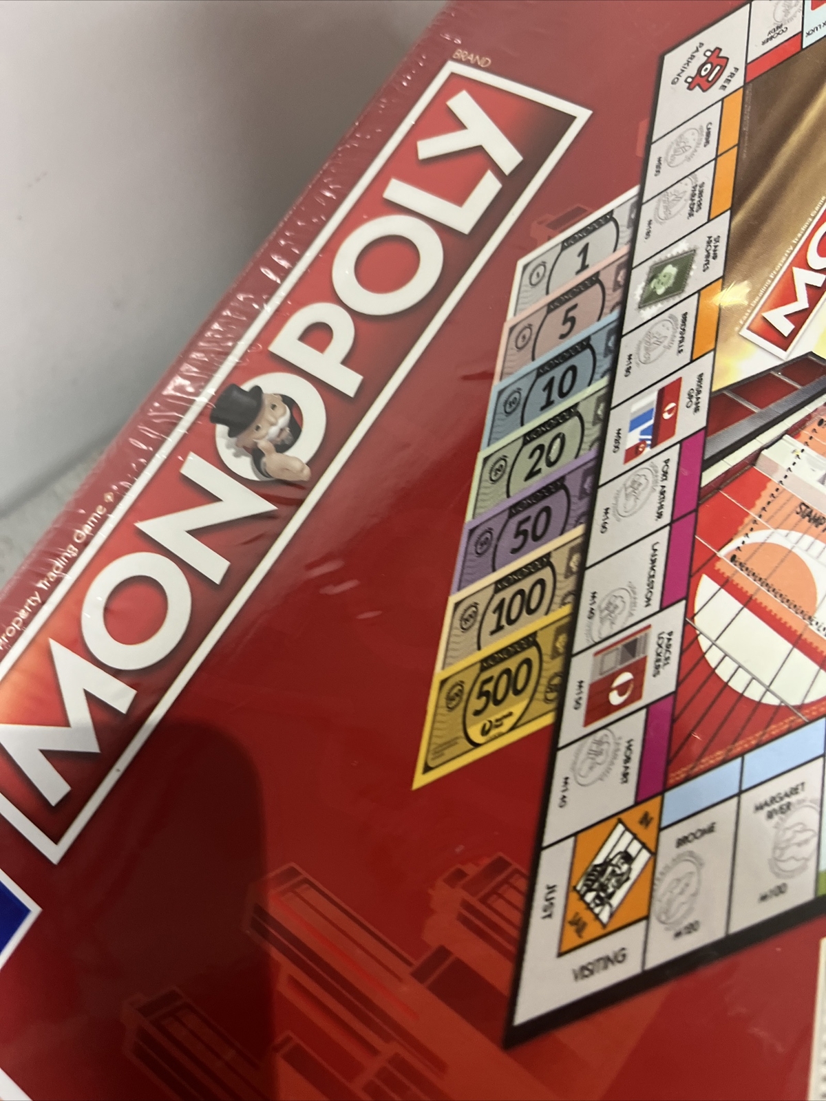 Monopoly Australia Post Fast Dealing Property Trading Game Age 8+ Brand New