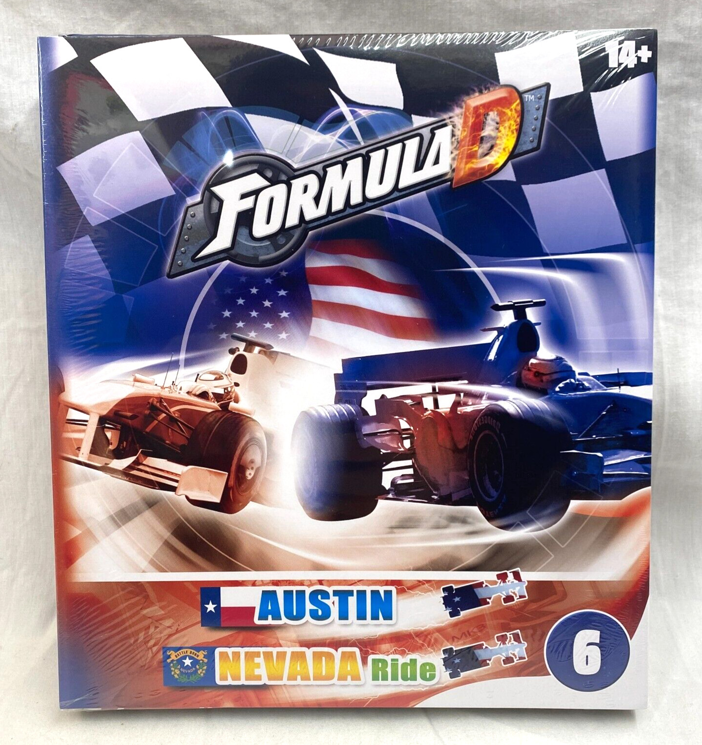 Formula D: Circuits 6 – Austin & Nevada Ride Board Game Exp Track Pack New SW