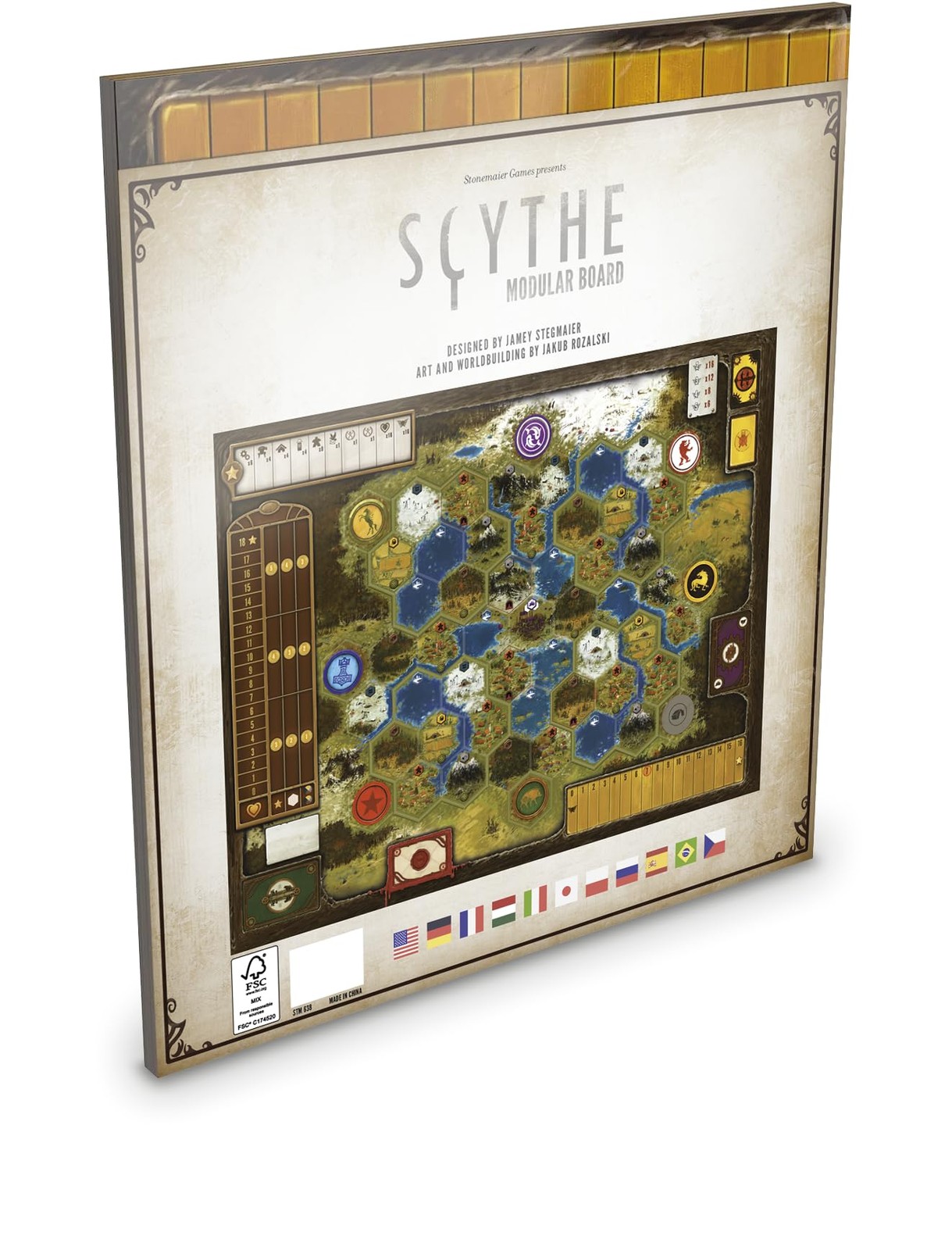 : Scythe Modular Board | Change The Map and Faction Locations to Add Variabil…